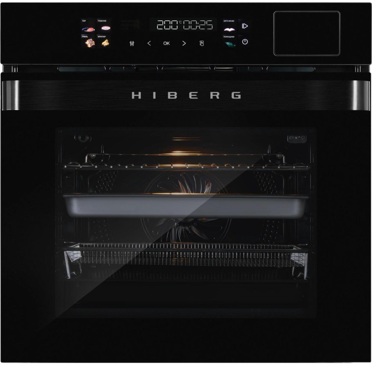 Встраиваемый духовой шкаф HIBERG S-VMF 6515 B SMART RU